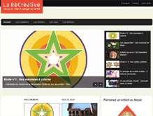 Tablet Screenshot of larecreative.com